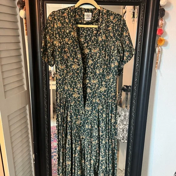 long sleeve neutral maxi dress Halla Neutral Tiered Floral Lace Maxi Dress, S / Neutrals
